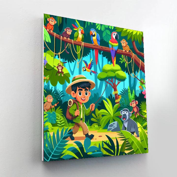 Mystery Of The Jungle Number Painting