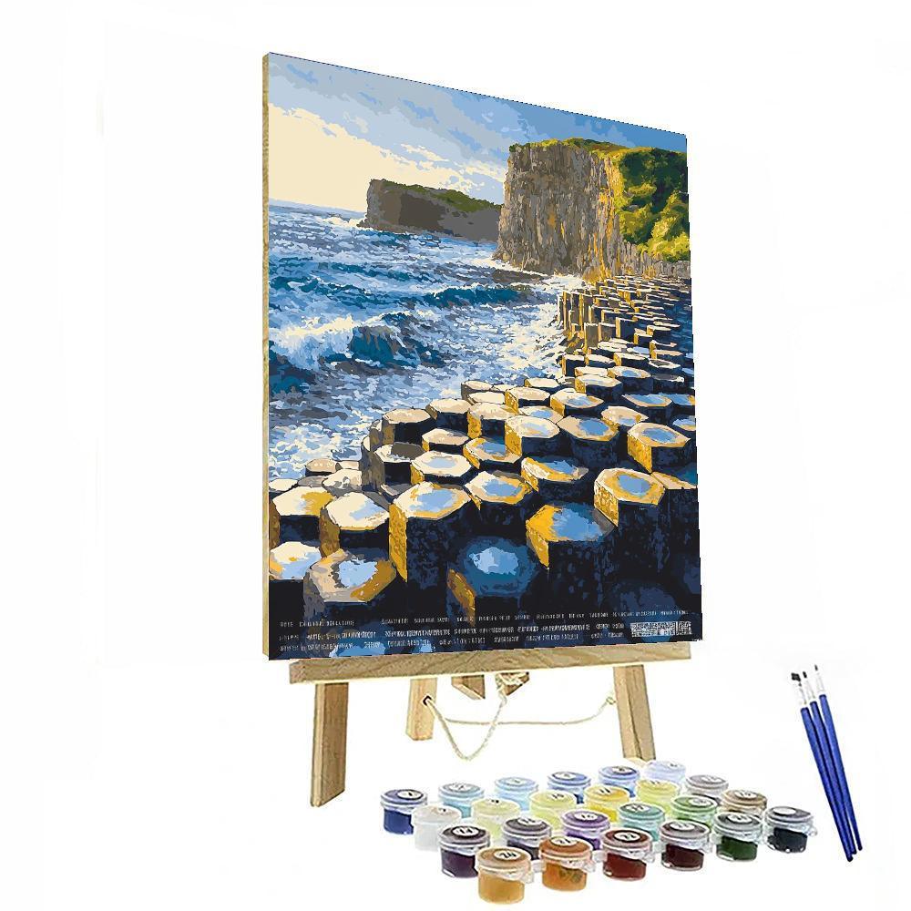 Giant's Causeway - Antrim - DIY Painting By Numbers Kit