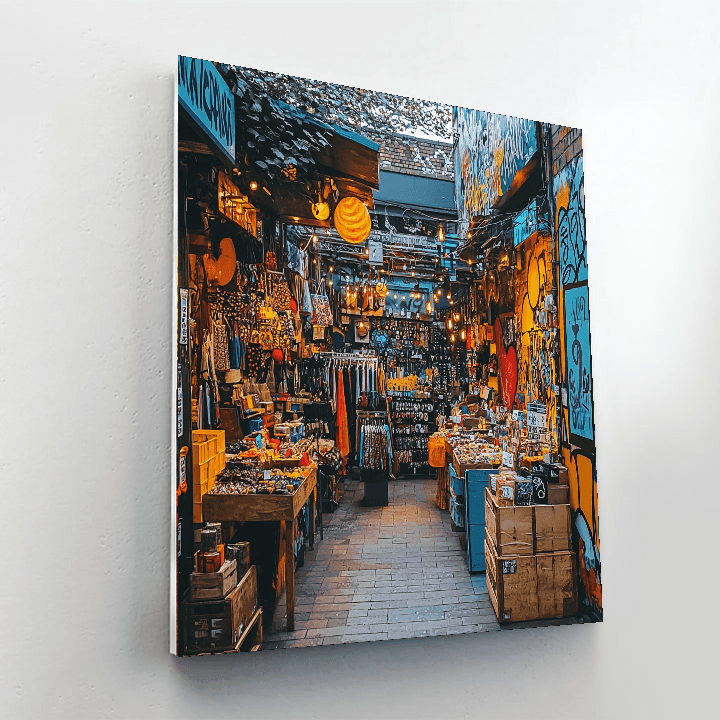 Camden Market - London, England Paint By Numbers Kits