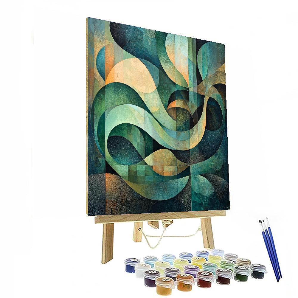 Max Ernst Inspired Veils Of Wonder  Paint By Numbers Kits