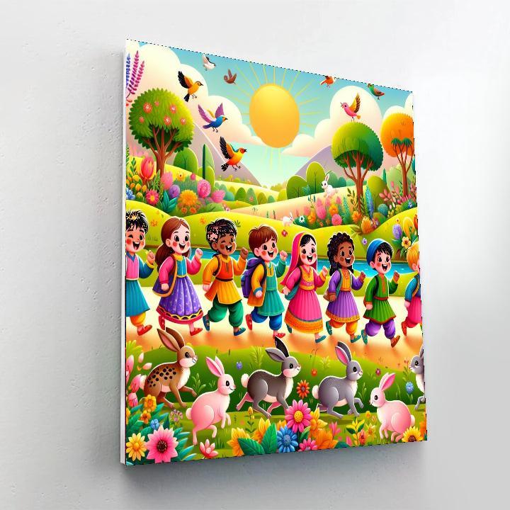 Joyful Nature Walk Paint By Number
