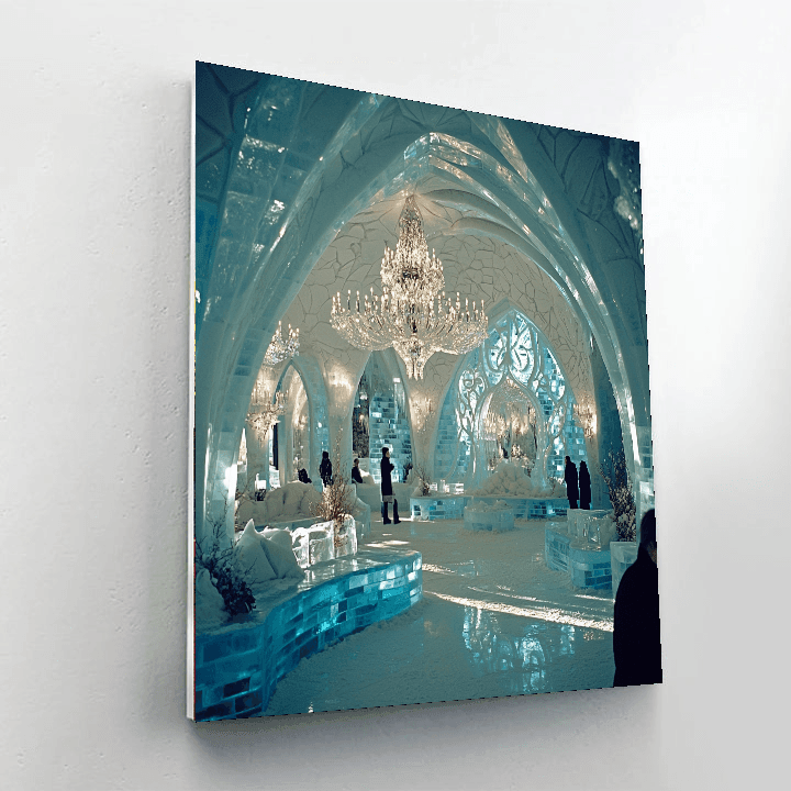 Icehotel - Jukkasjärvi Paint By Color