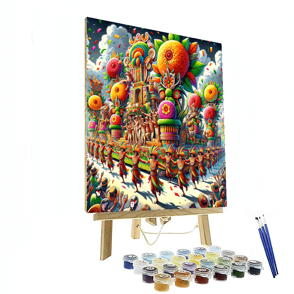 Kadayawan Festival - Davao City Painting By Numbers Kit