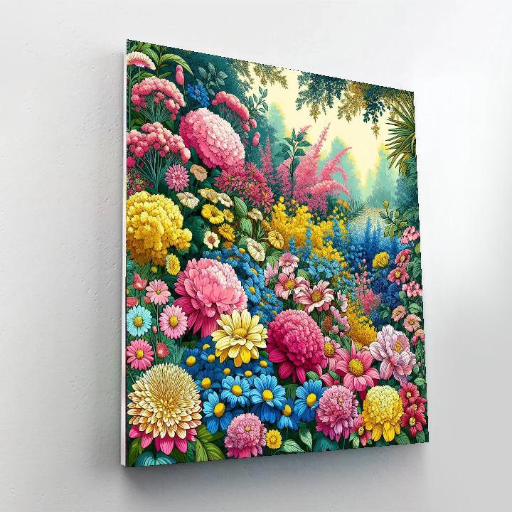Blissful Gardens Painting By Numbers Kit