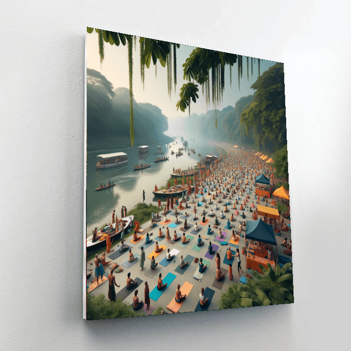 International Yoga Festival Paint By Numbers Kits