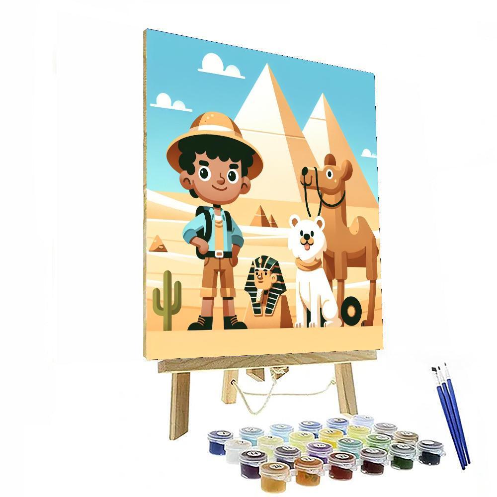 Ancient Egypt Explorers Paint By Numbers Kits