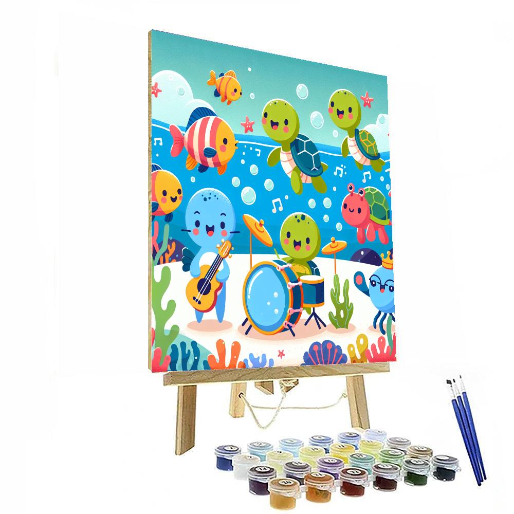 Joyous Sea Life Symphony Paint By Numbers Kits