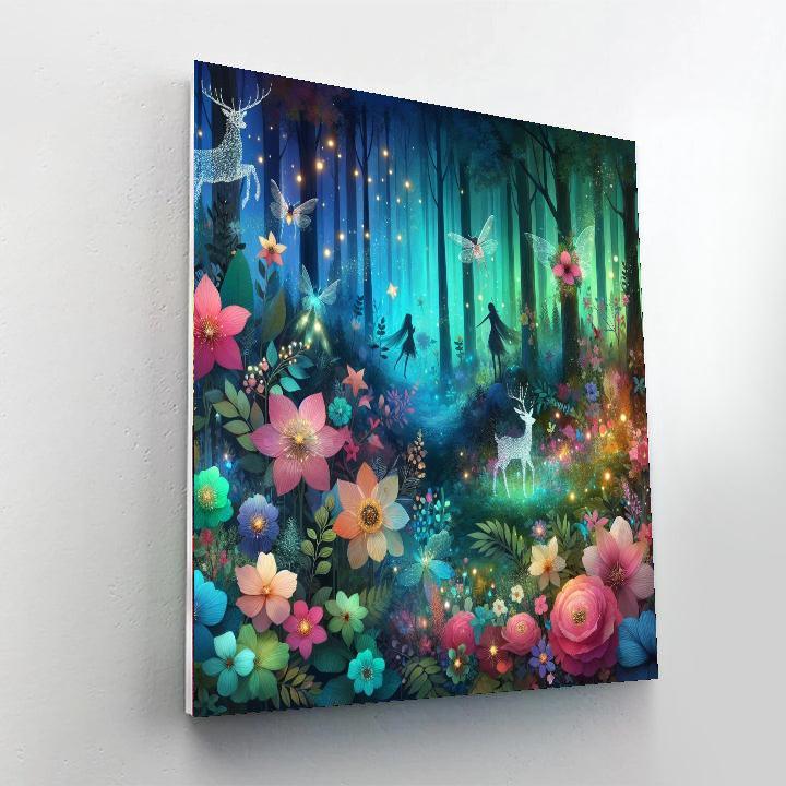 Mysterious Woodland Enchantment DIY Paint By Numbers
