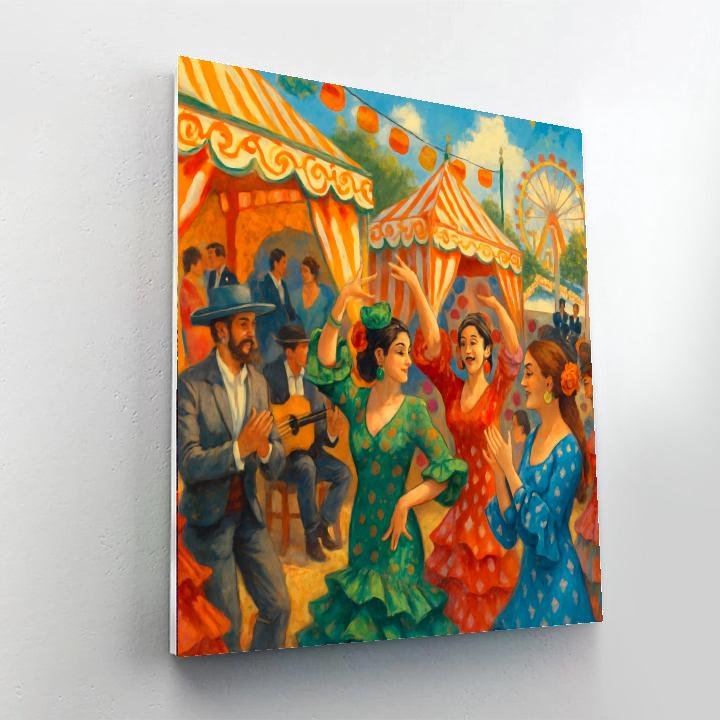 The Seville Fair Numbered Painting Kits