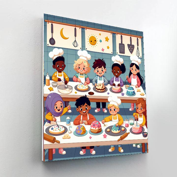 Celestial Baking Contest Painting Number Kit
