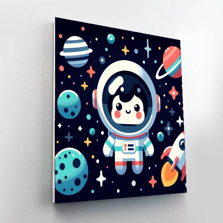 Galactic Explorer Adventures Numbered Painting Kits