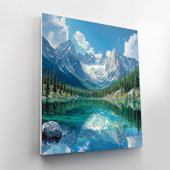Jasper National Park - Canada Numbered Painting Kits