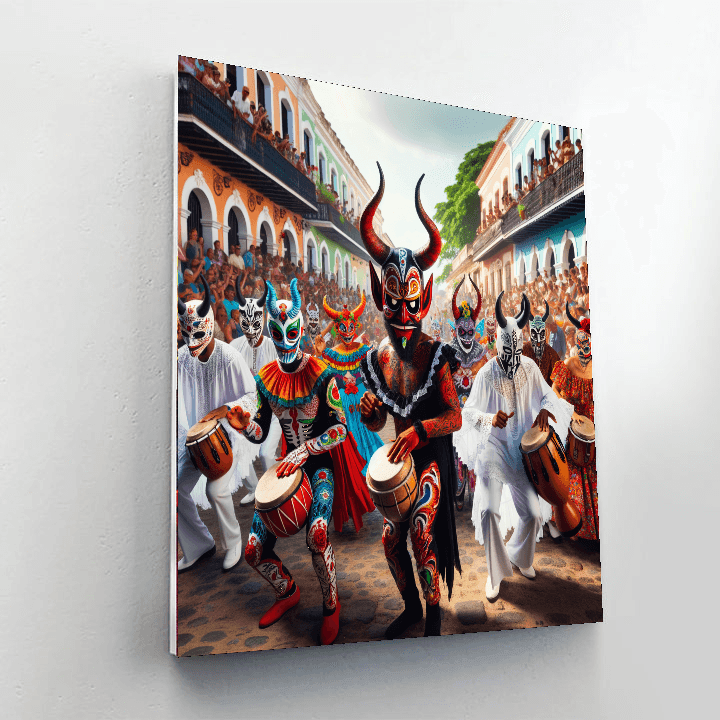 Diablos Danzantes - Venezuela Paint By Number