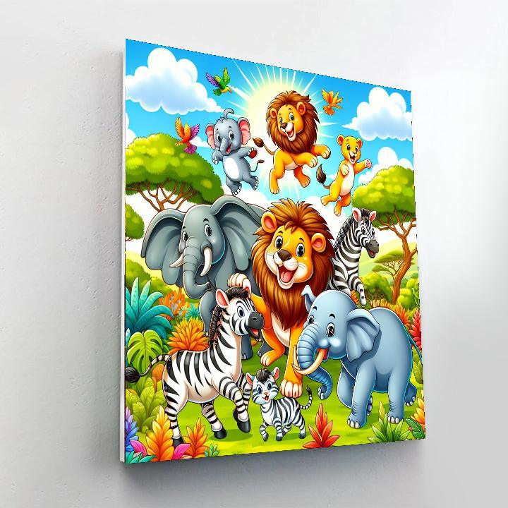 Safari Exploration Paint By Numbers