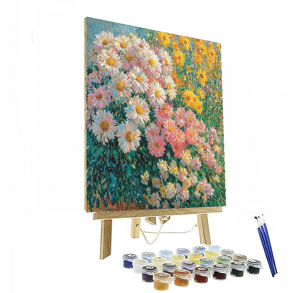 Claude Monet Inspired Blooming Still Life  Paint By Numbers Kits