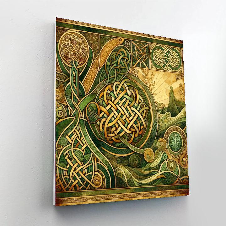 Historic Celtic Traditions Painting Number Kit