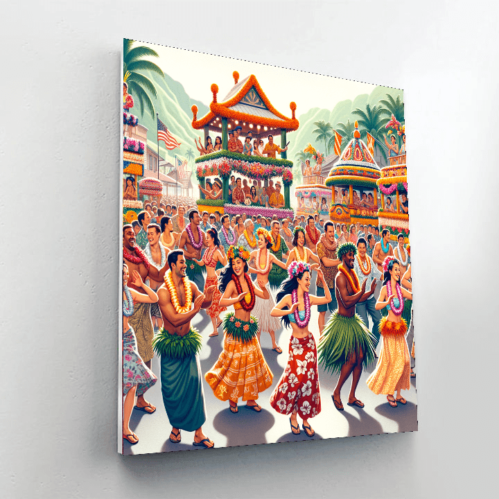 Aloha Festival - Usa Paint By Number