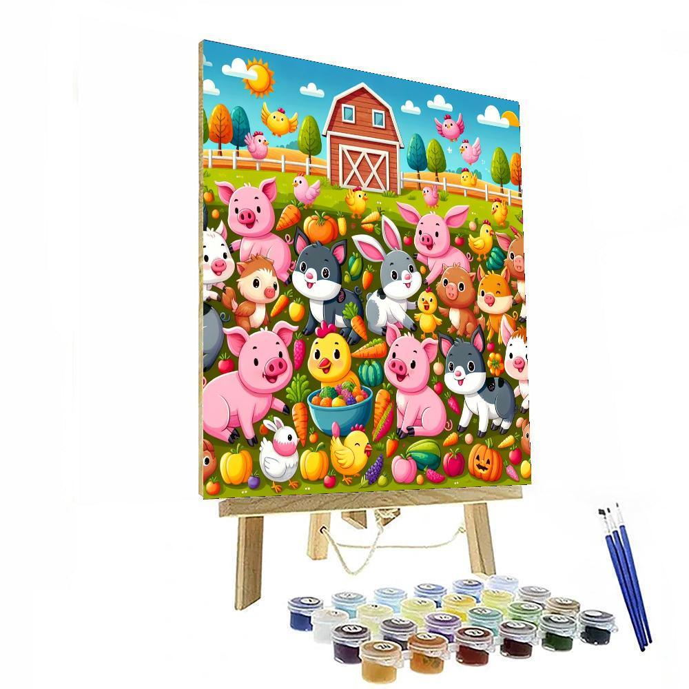 Happy Harvest Celebration Paint By Color