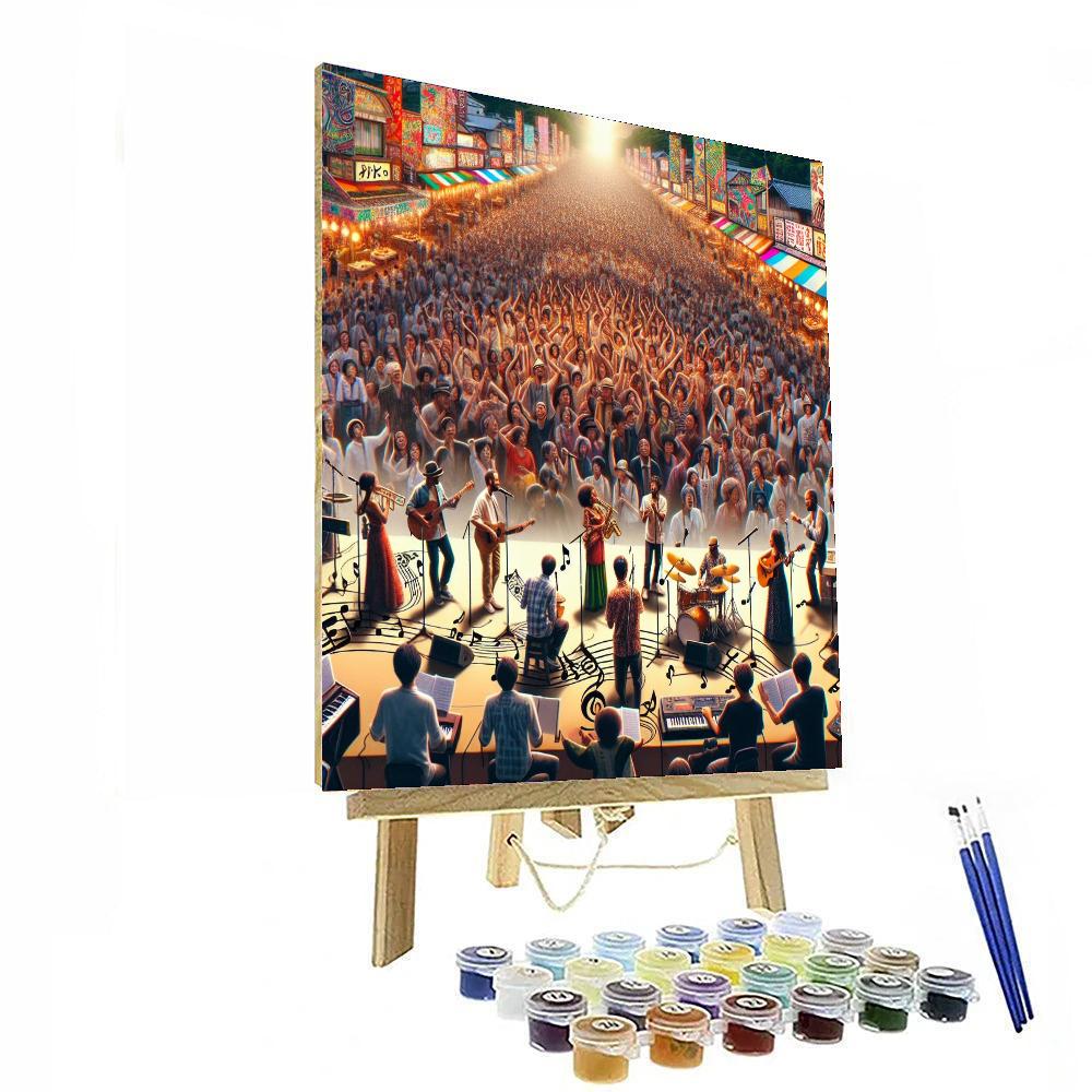 Kansai Music Festival - Japan Paint By Number