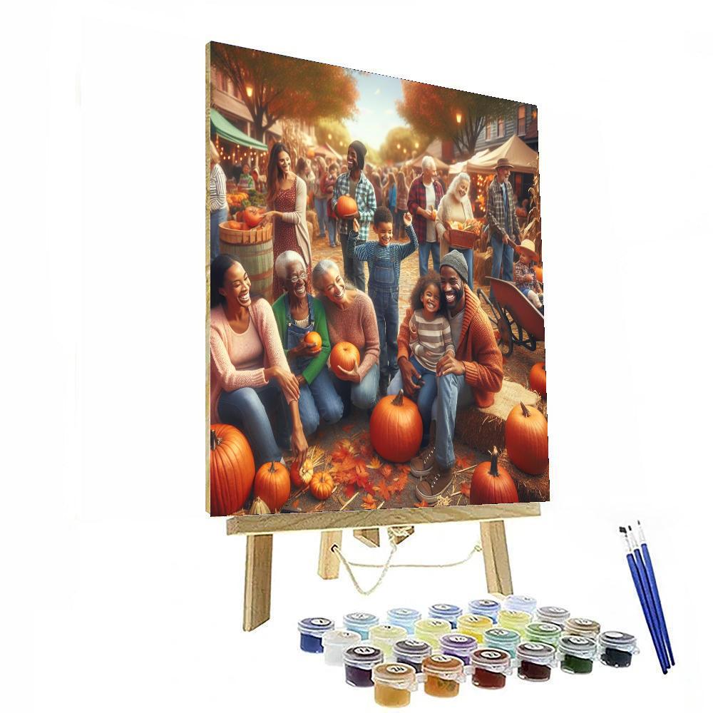 Harvest Festival - Usa Number Painting