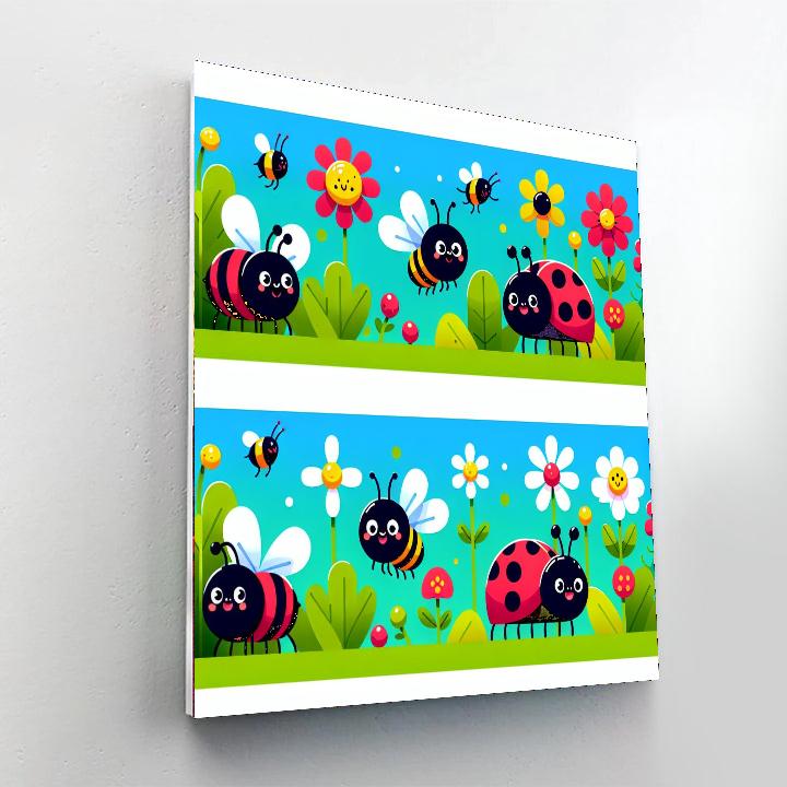 Incredible Insect Adventure Painting By Numbers Kit