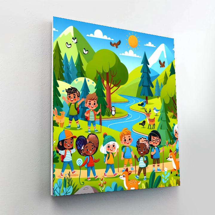 Creative Outdoor Adventure Numbered Painting Kits