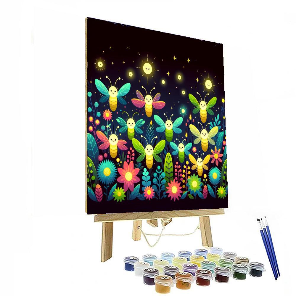 Fabulous Fireflies Paint By Numbers Kits