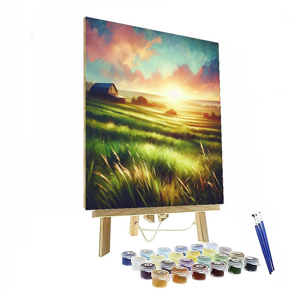 Pastoral Morning Paint By Numbers Kits