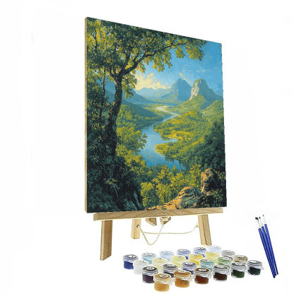 Thomas Cole Inspired The Spirit Of Adventure Paint By Numbers Kits