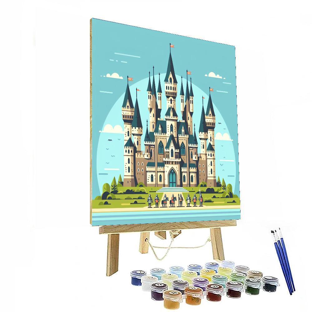 Ancient Castle Mysteries Number Painting