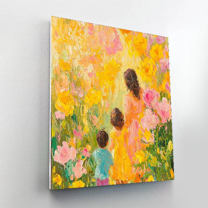Spring's Loving Gaze DIY Paint By Numbers