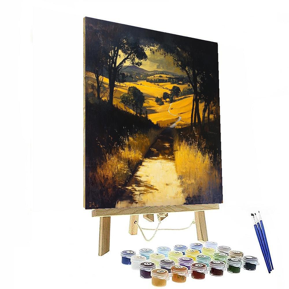 Caravaggio Inspired Tension In Tranquility  Paint By Numbers Kits