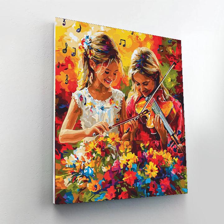 Moms And Daughters In Harmony DIY Paint By Numbers