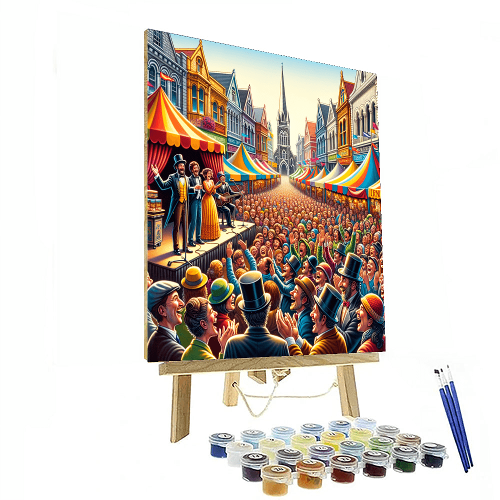 The World Buskers Festival Paint By Number
