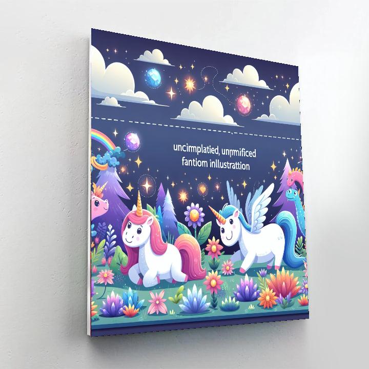Magical Creatures Journey Numbered Painting Kits
