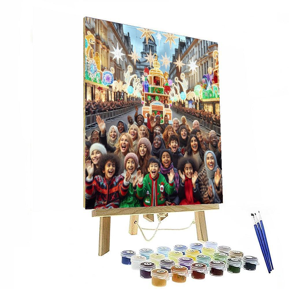 Harrods Christmas Parade Paint By Number