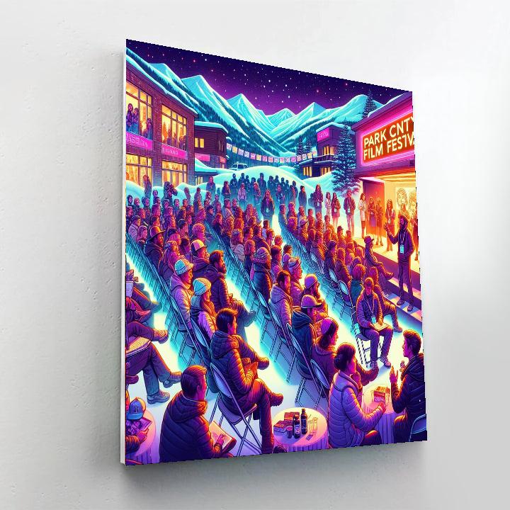 The Sundance Film Festival Painting Number Kit