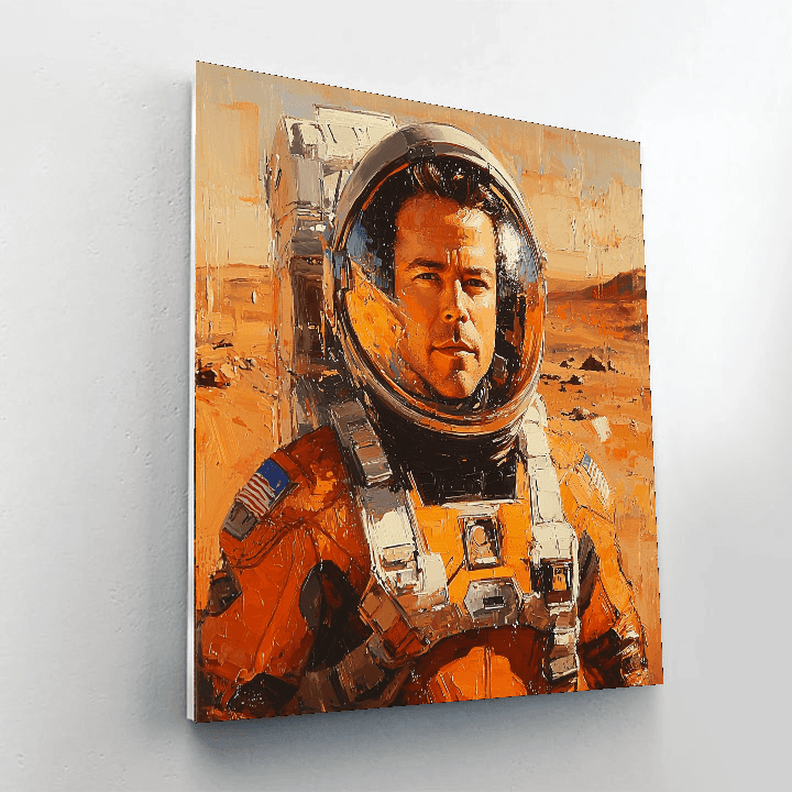 Matt Damon: The Ingenious Resolve Of A Martian Survivor Paint By Numbers