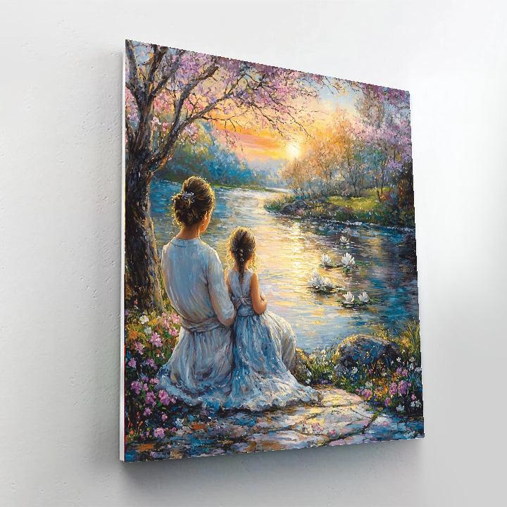 Sweet Naptime Paint By Numbers