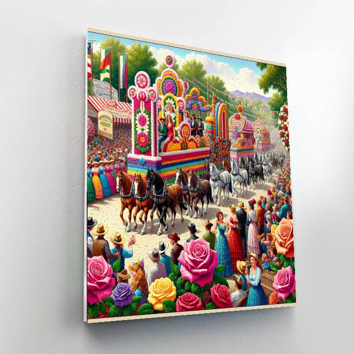 Portland Rose Festival Paint By Numbers Kits