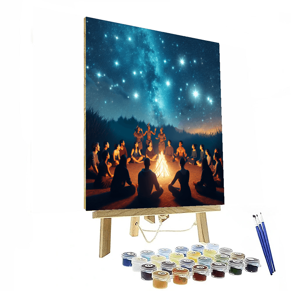 Maori New Year - New Zealand Number Painting