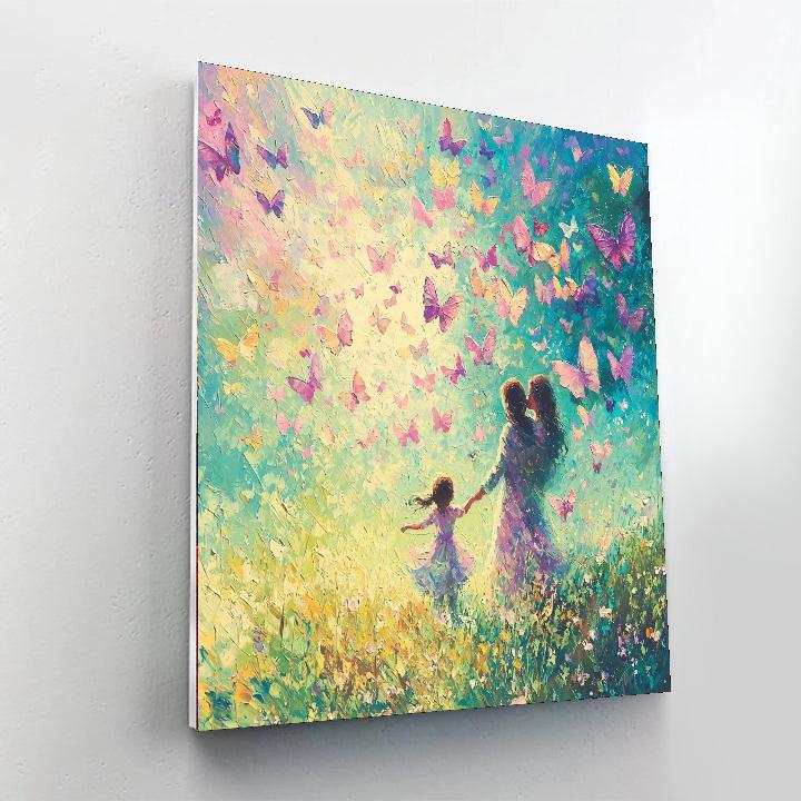 Butterfly Kisses Paint By Color