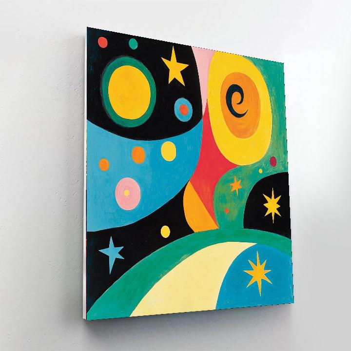 Joan Miró Inspired The Spirit Of Imagination  Number Painting