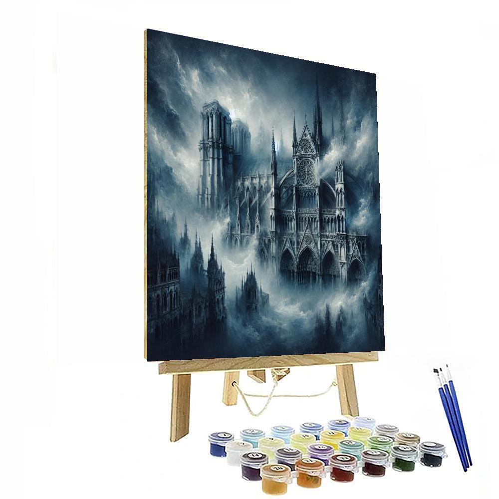 Gothic Mysteries Unveiled Paint By Numbers Art