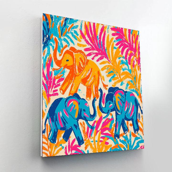 Henri Matisse Inspired Dance Of The Elephants  Paint By Numbers