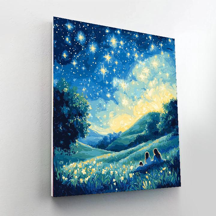 Dreams Under The Stars Paint By Color