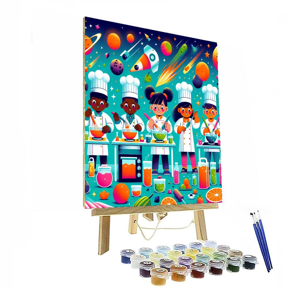 Cosmic Chef Academy Paint By Number