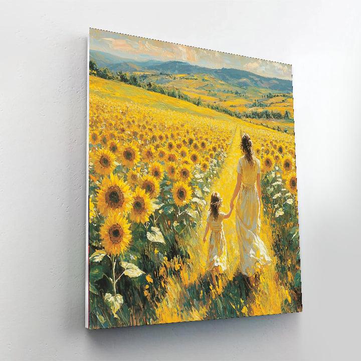 Fields Of Forever Love Painting Number Kit