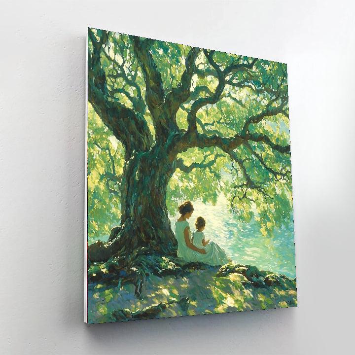 Under The Sunlit Canopy Paint By Numbers Kits