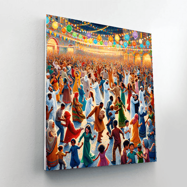 Festival Of Colors Paint By Color